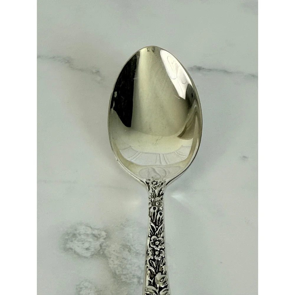 Godinger Olde Bouquet Silver Plate Stemware 6 1/2